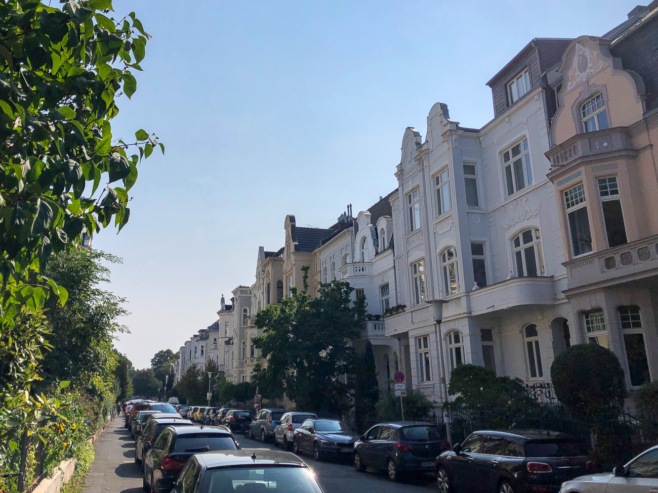 Die Blücherstraße in der Bonner Südstadt beherbergt viele Bauten aus der Gründerzeit