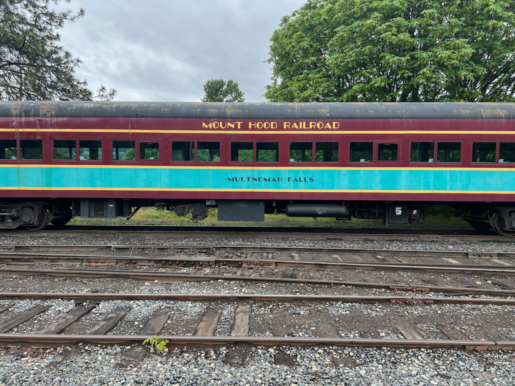 Wagon der Mount Hood Railroad