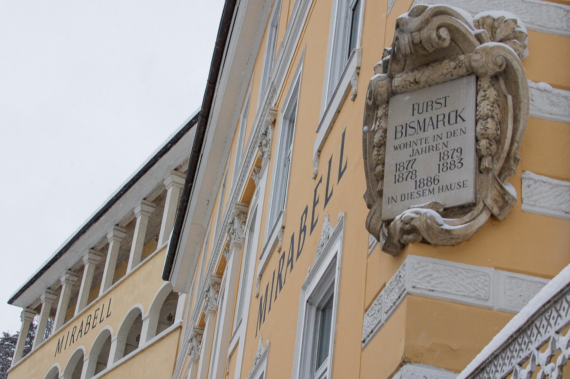 Fürst Bismarck hat zwischen 1877 und 1887 gerne in Gastein seinen Urlaub verbracht